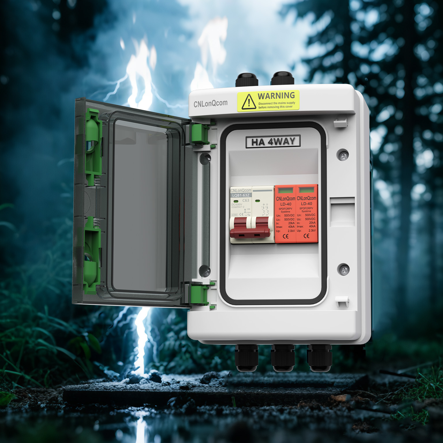 LQX-DC500V-1-1-PV Box Combiner Box White Paper